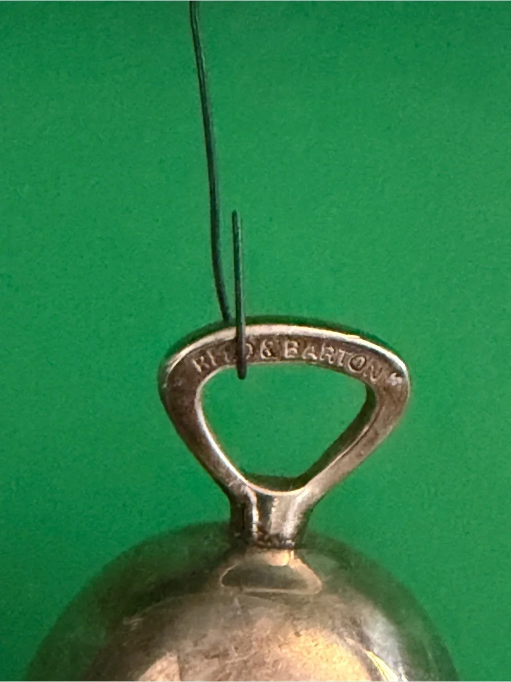 Reed & Barton Silver Plated Annual Christmas 2003 Bell Ornament